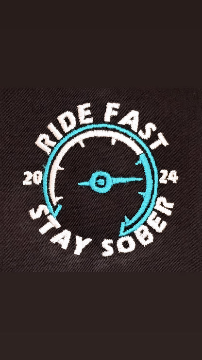 Men’s Ride Fast Stay Sober SnapBack