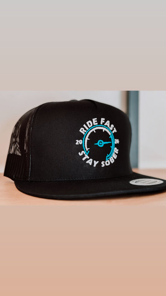 Men’s Ride Fast Stay Sober SnapBack