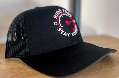 Women’s Ride Fast Stay Sober Retro Truck Cap